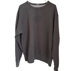 Champion Men’s Crewneck Sweatshirt Dark Grey Large